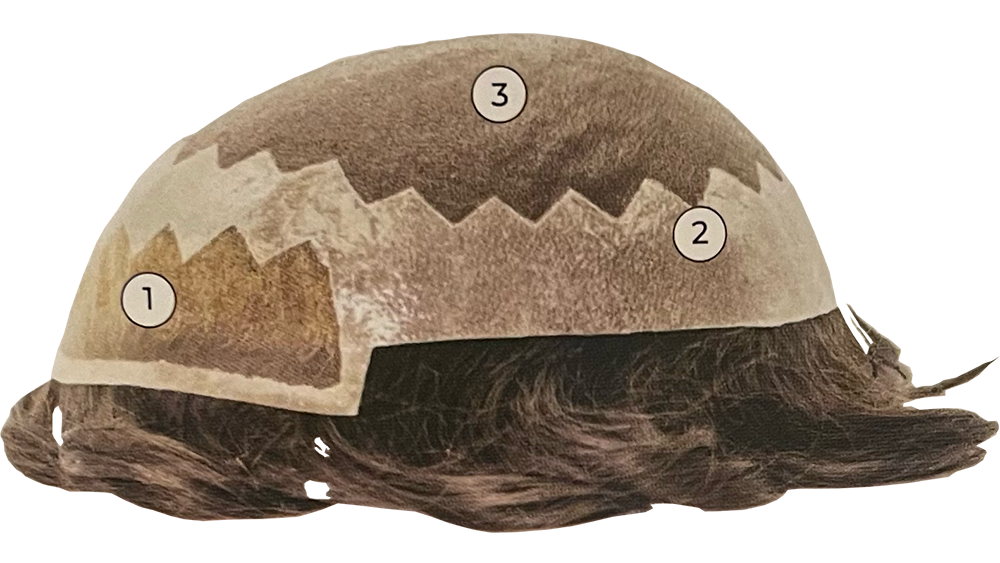 m110p welded mono lace front